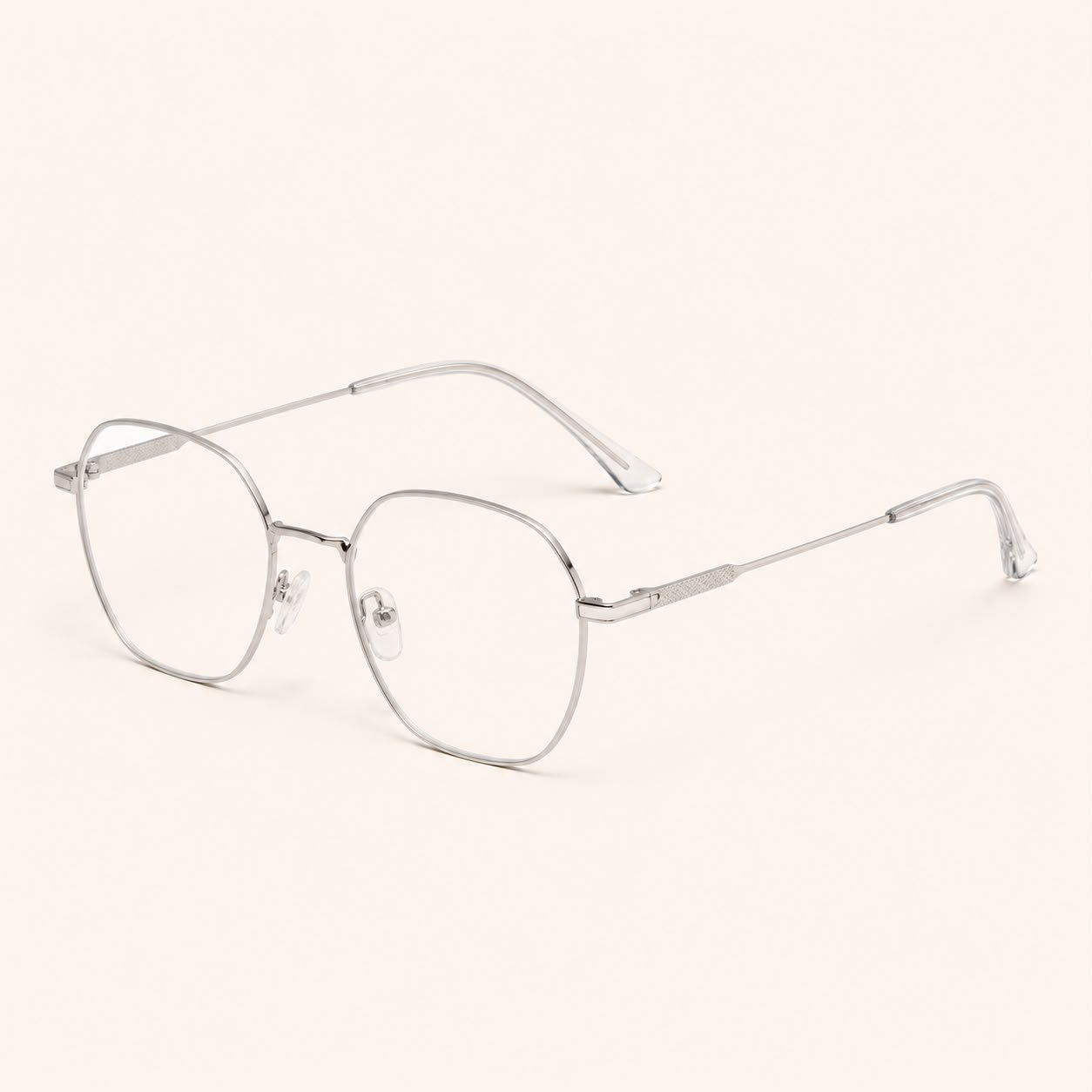 Avery Silver Eyeglasses